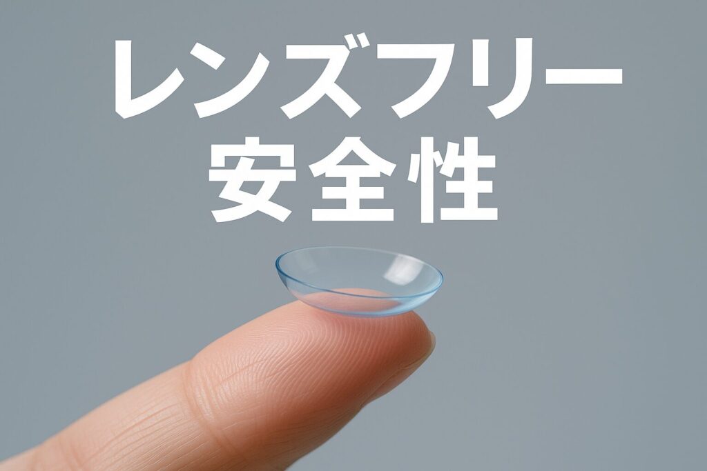 レンズフリーの安全性