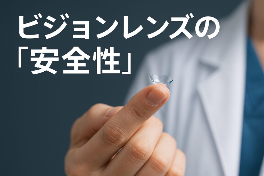 ビジョンレンズの安全性