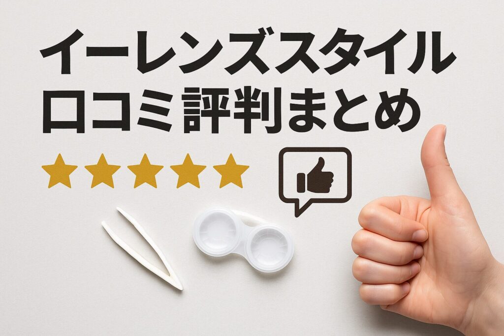 イーレンズスタイルの口コミ評判