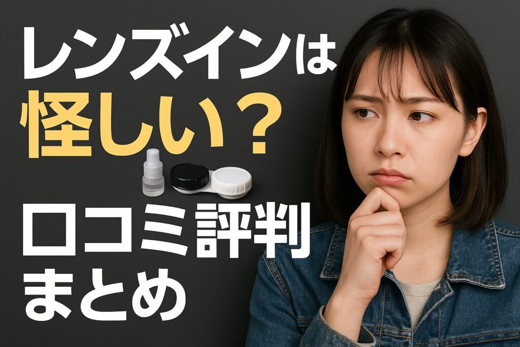 レンズインは怪しい