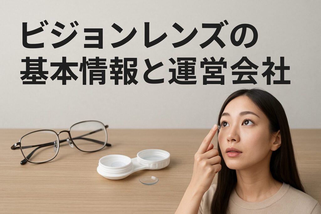 ビジョンレンズと運営会社