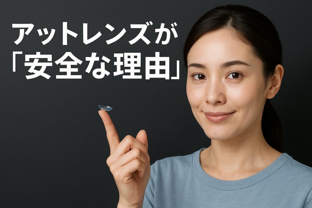 アットレンズは安全
