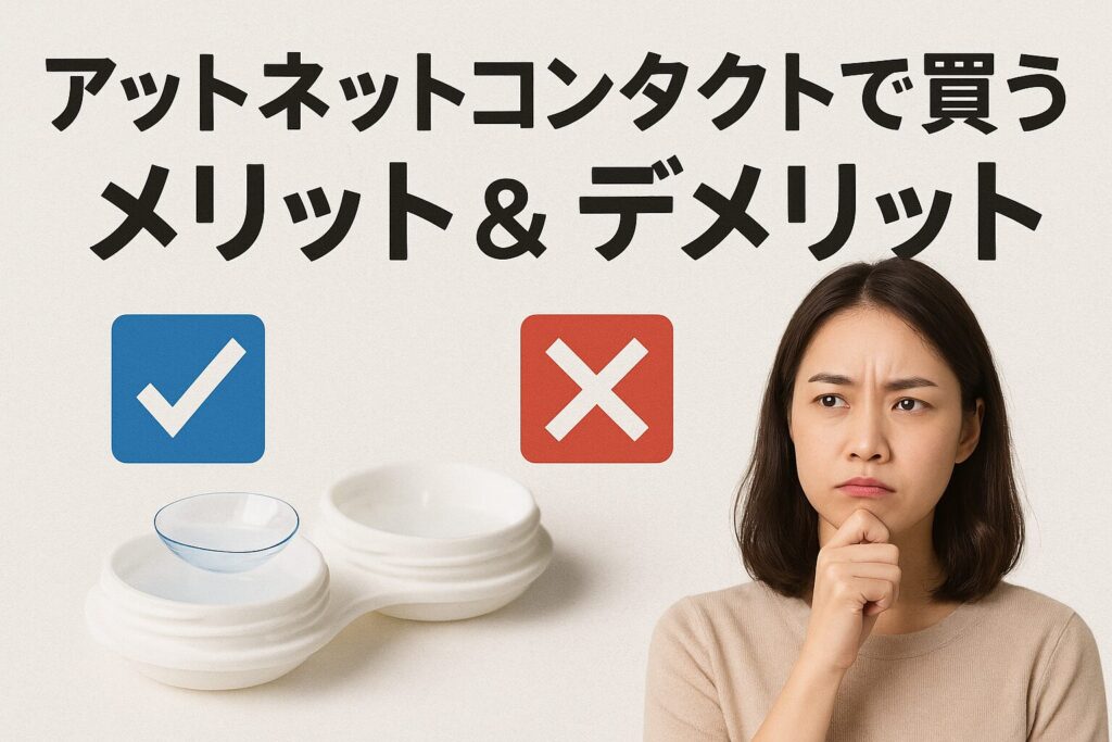 アットネットコンタクトのメリットとデメリット