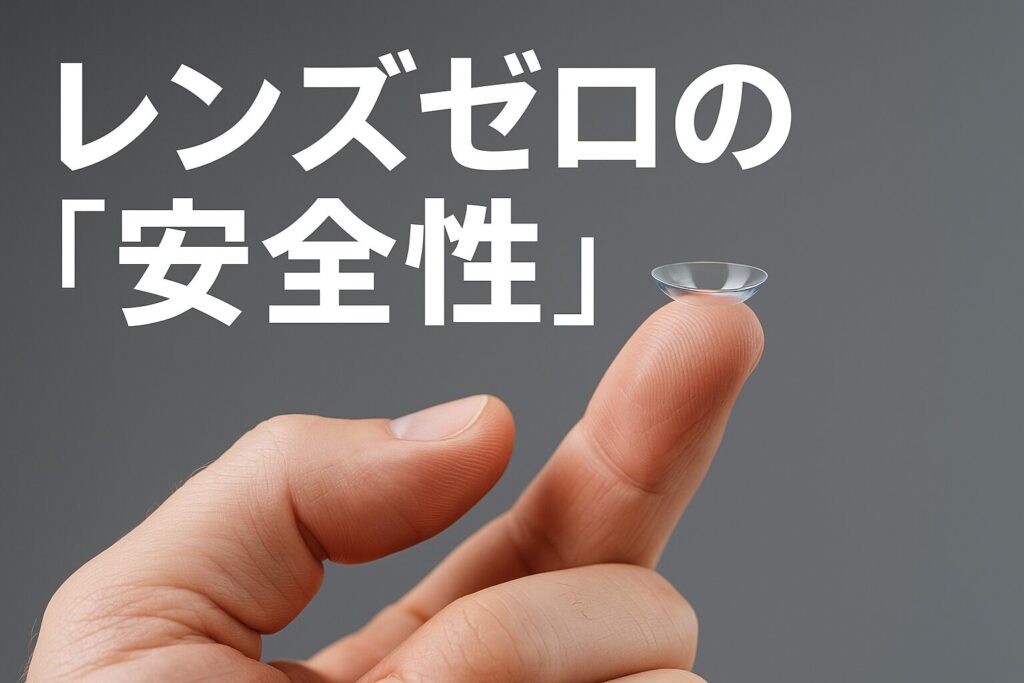 レンズゼロの安全性