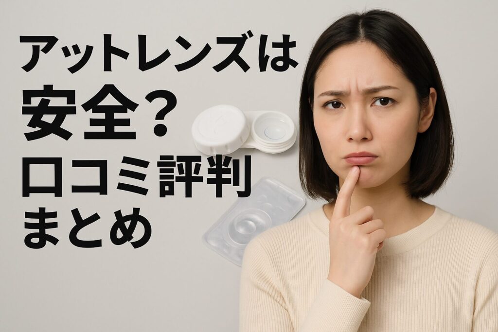 アットレンズは安全