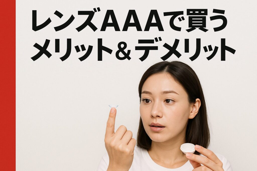 レンズAAAのメリットとデメリット