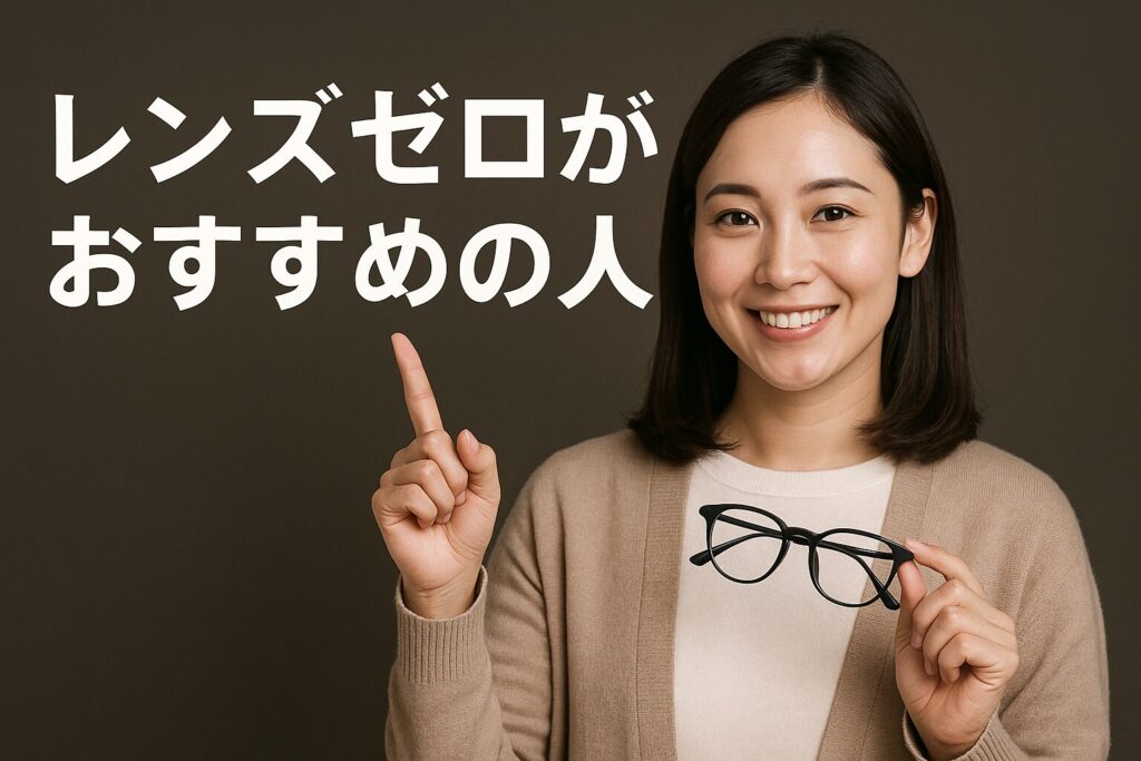 レンズゼロがおすすめの人