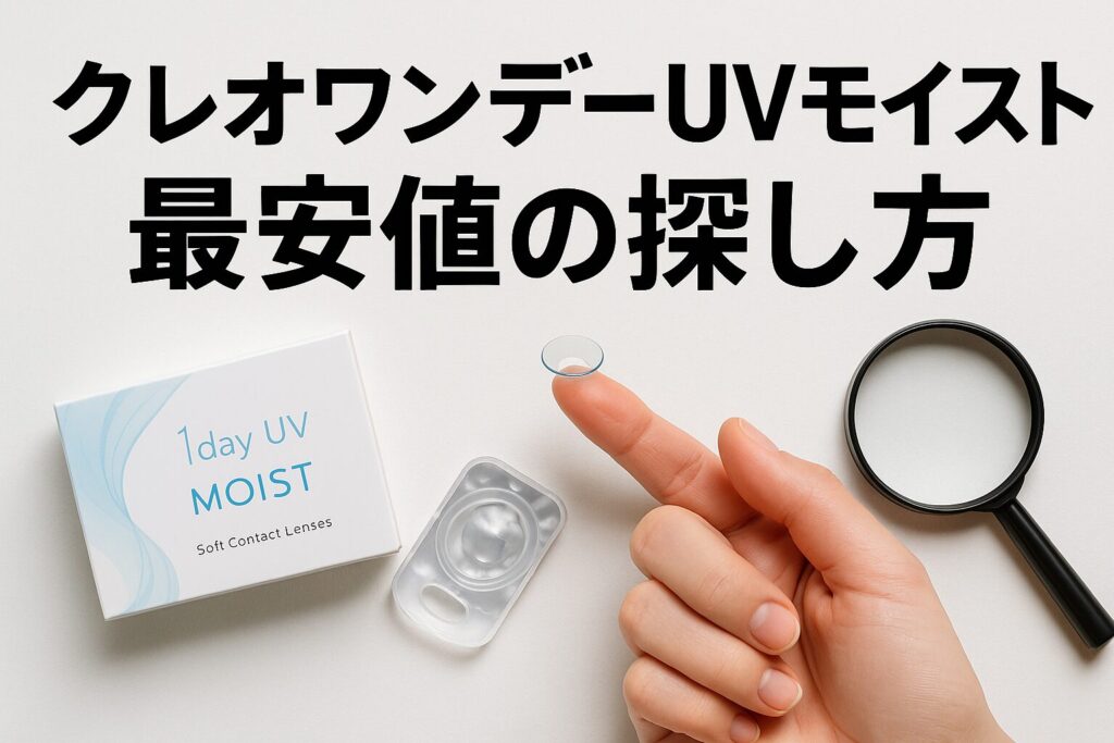 クレオワンデーUVモイストの最安値