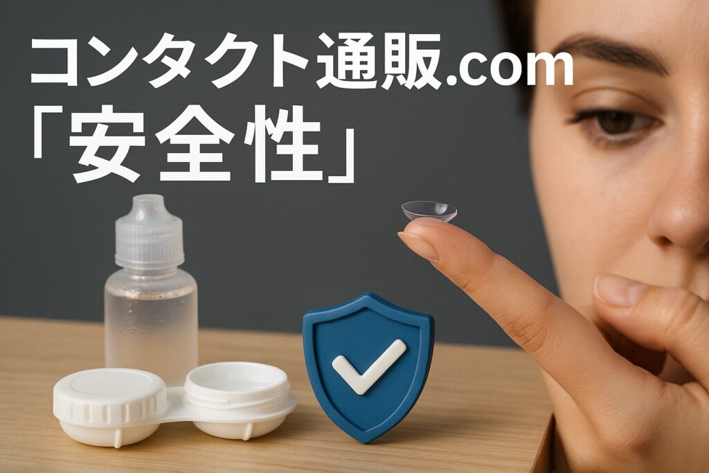 コンタクト通販.comの安全性