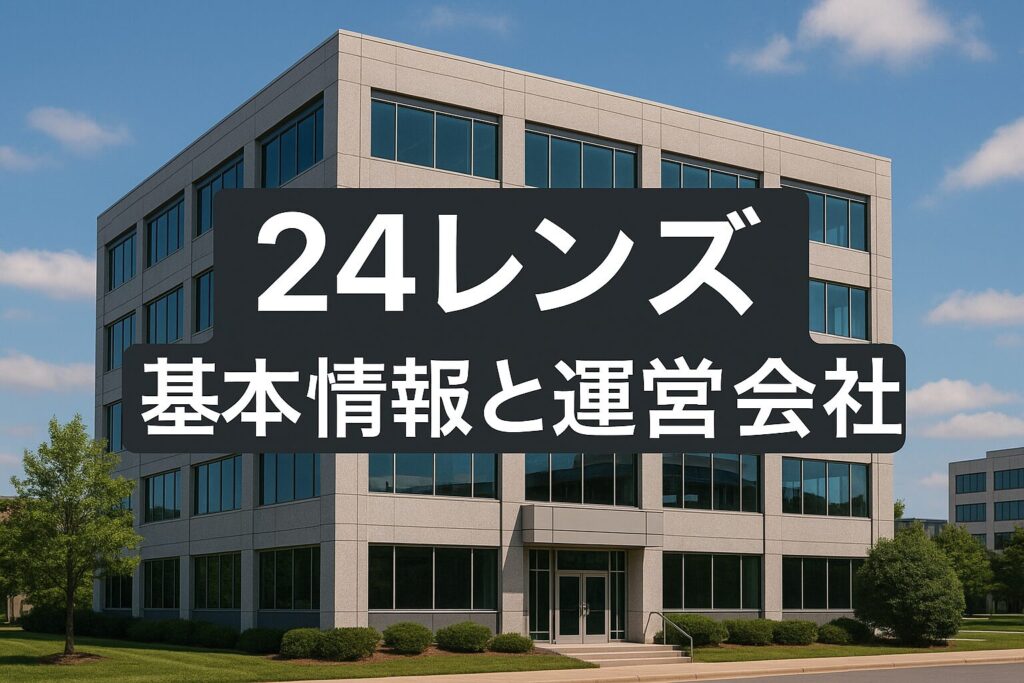 24レンズの運営会社
