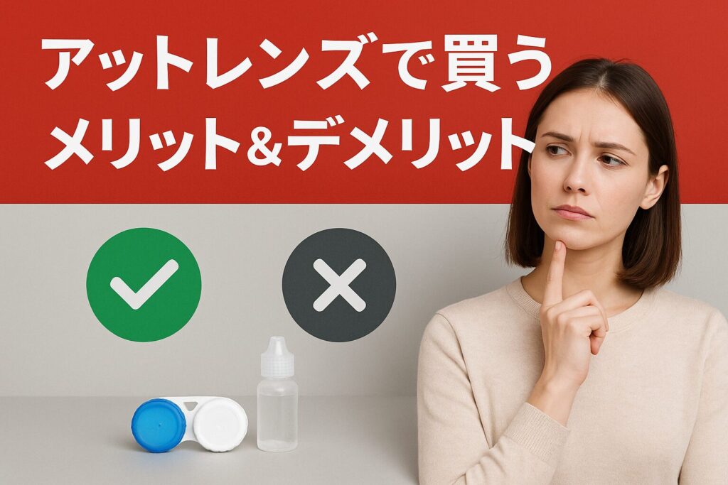アットレンズのメリットとデメリット