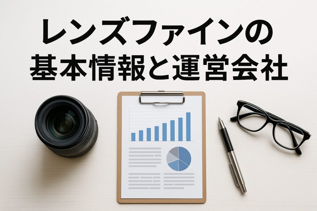レンズファインの運営会社