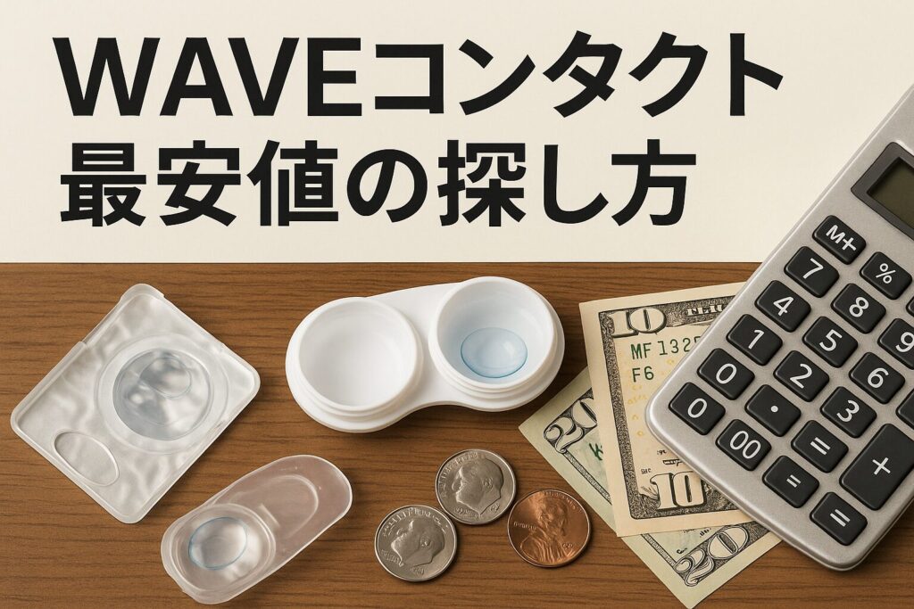 WAVEコンタクトの最安値