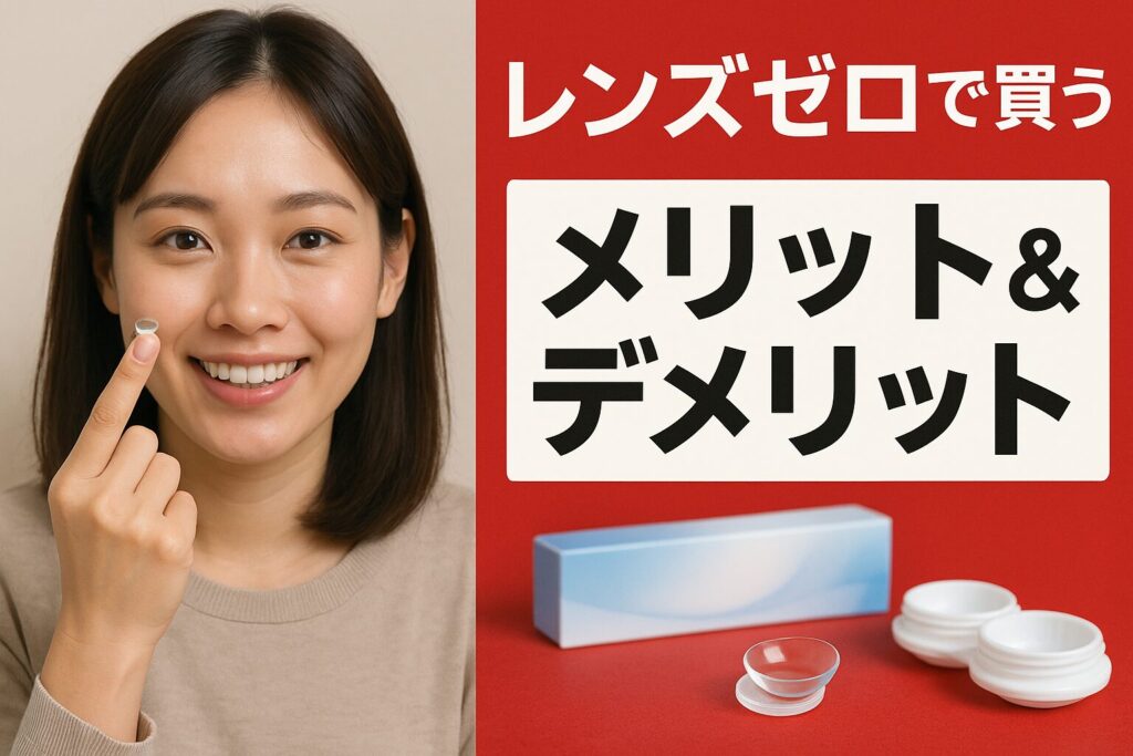 レンズゼロのメリットとデメリット