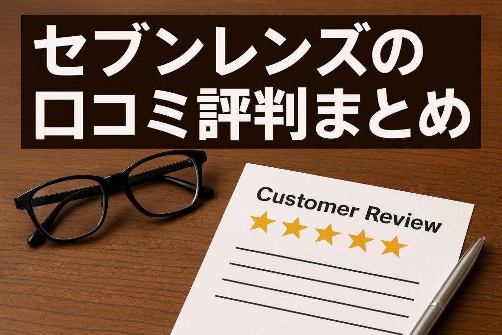 セブンレンズの口コミ評判