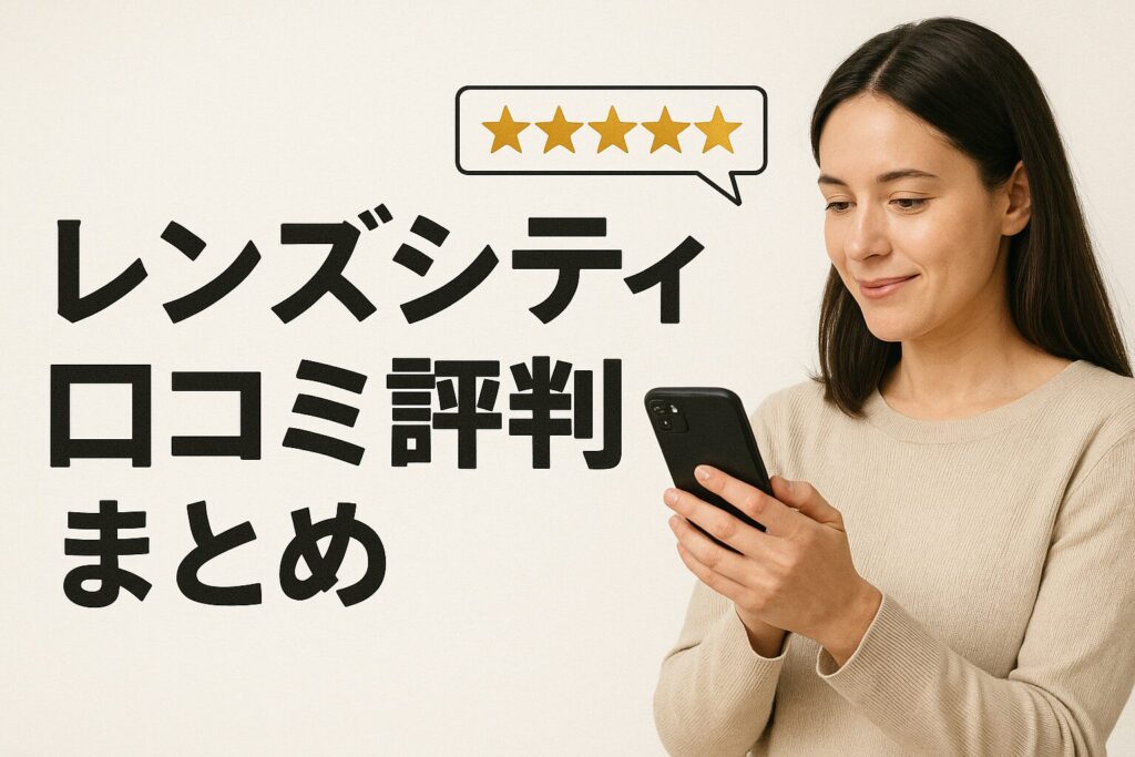 レンズシティの口コミ評判