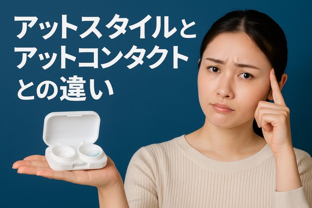アットスタイルとアットコンタクトの違い