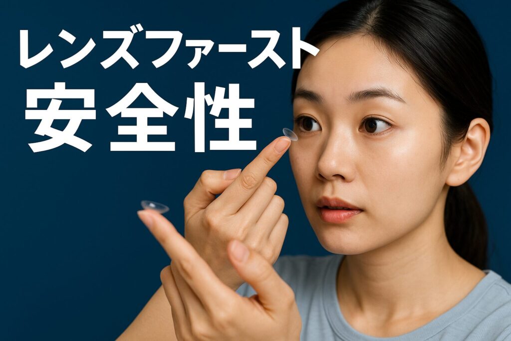 レンズファーストの安全性