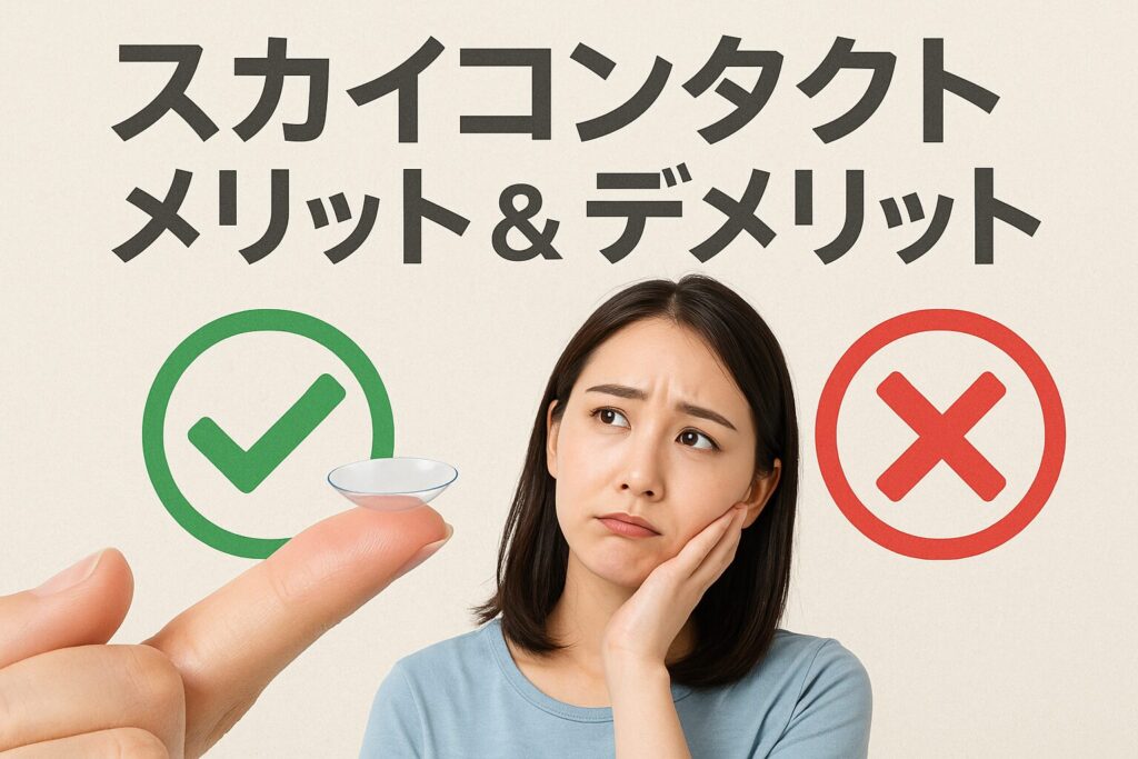 スカイコンタクトのメリットとデメリット