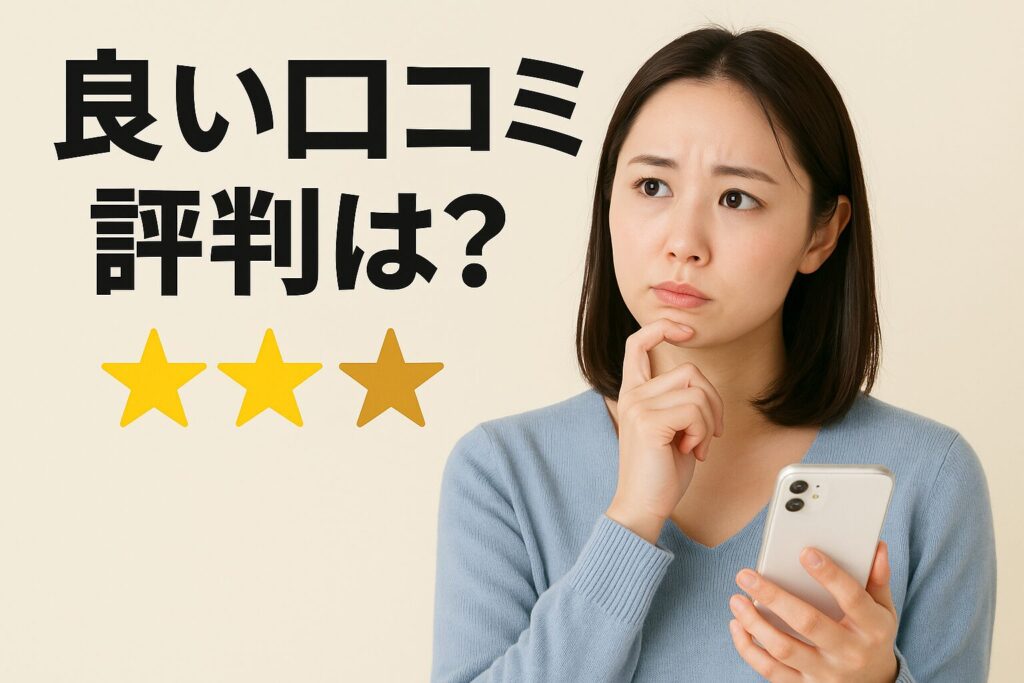 の良い口コミ評判