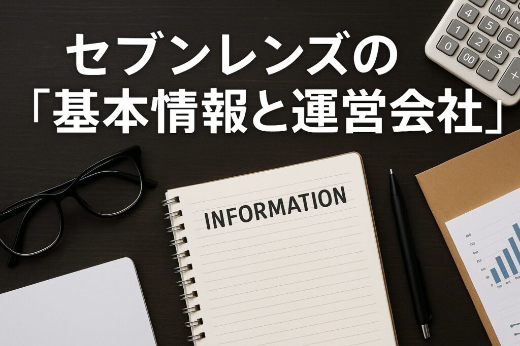 セブンレンズの運営会社