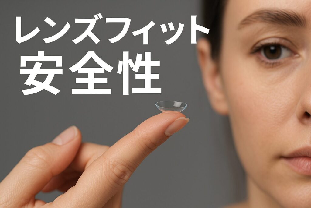 レンズフィットの安全性