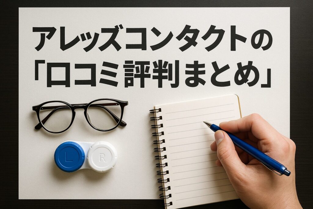 アレッズコンタクトの口コミ評判