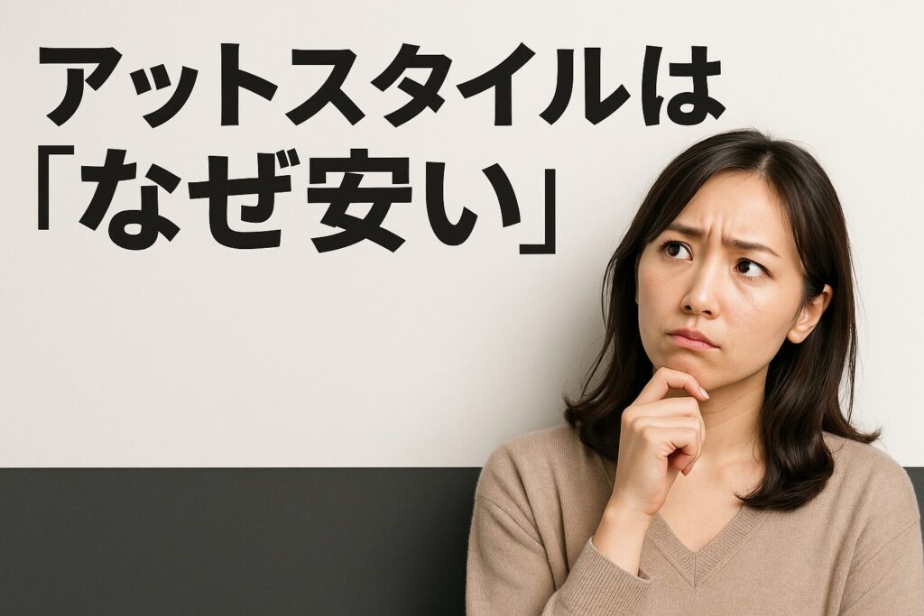 アットスタイルはなぜ安い
