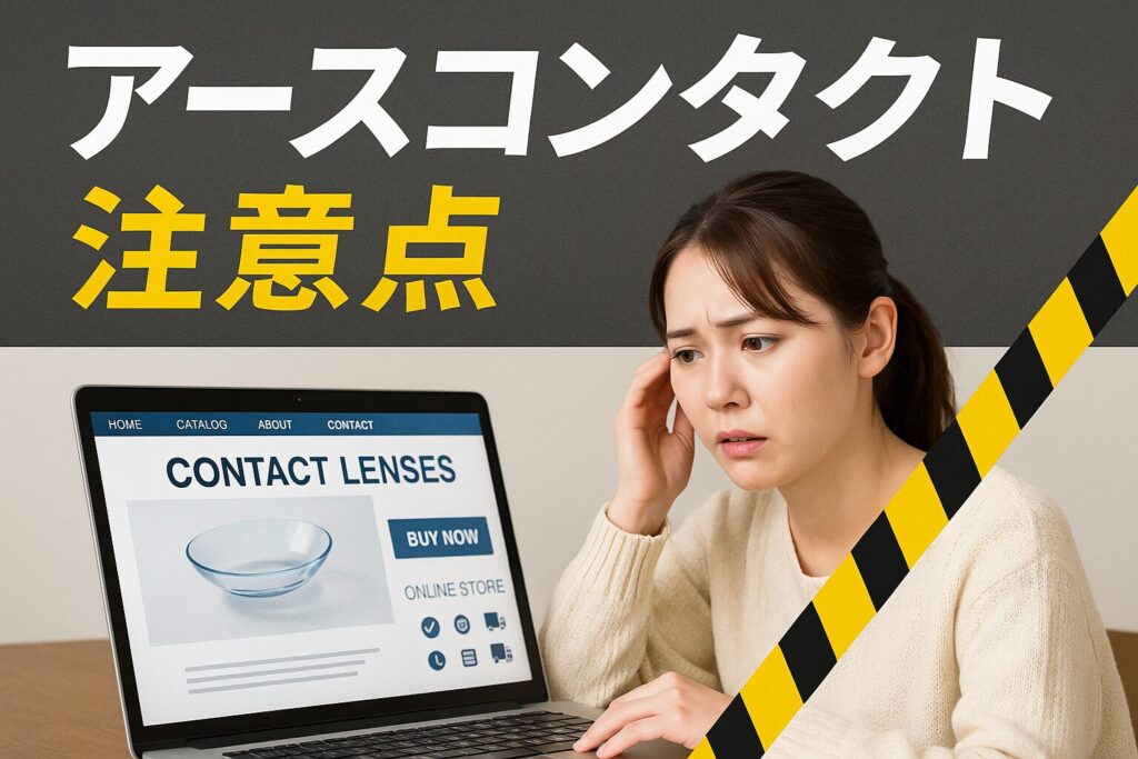 アースコンタクトの注意点