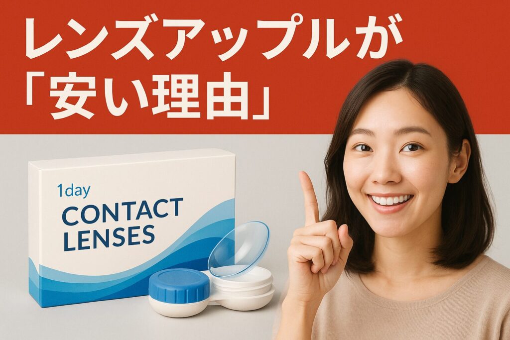 レンズアップルはなぜ安い