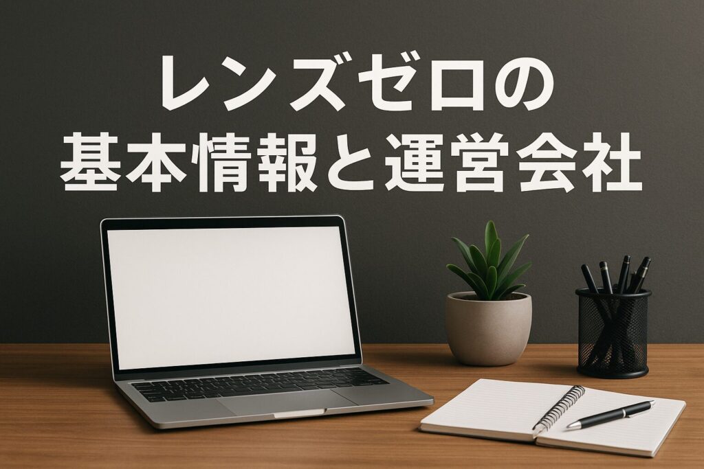 レンズゼロの運営会社