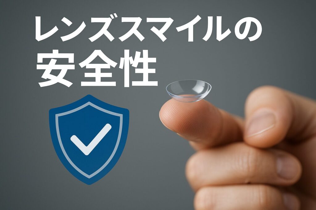 レンズスマイルの安全性