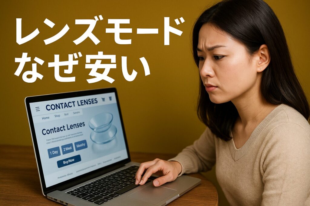 レンズモードはなぜ安い