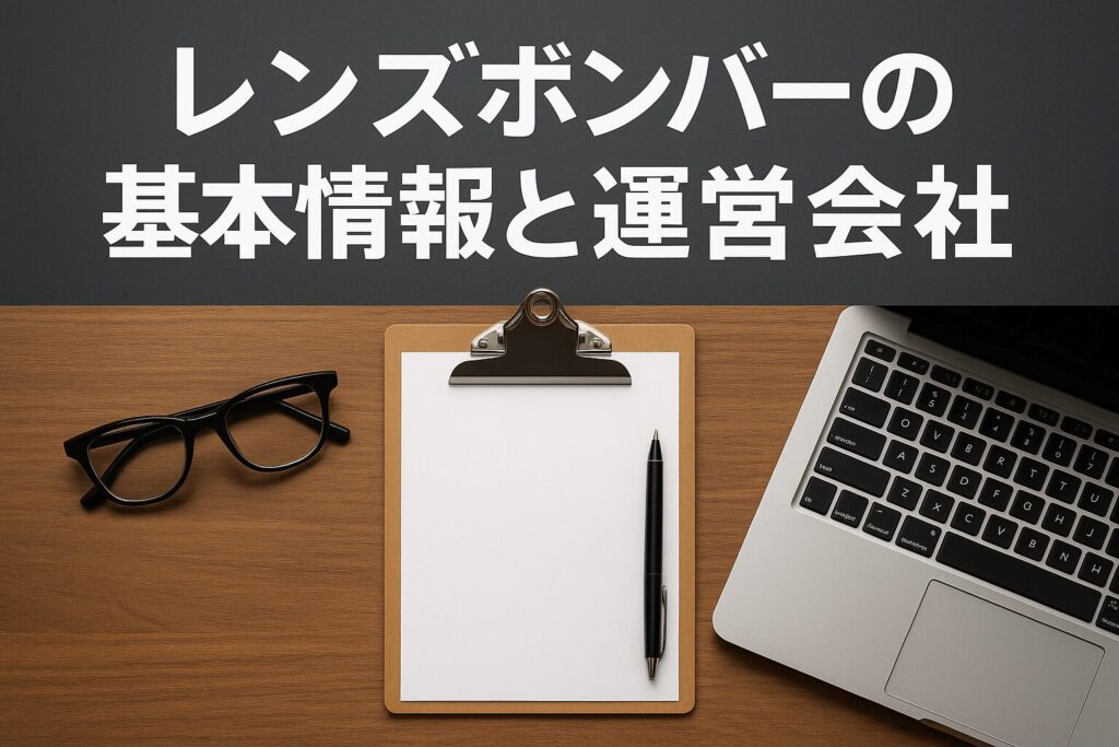 レンズボンバーの運営会社