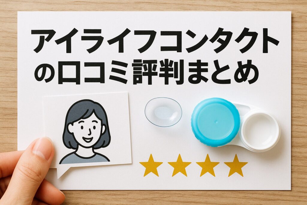 アイライフコンタクトの口コミ評判
