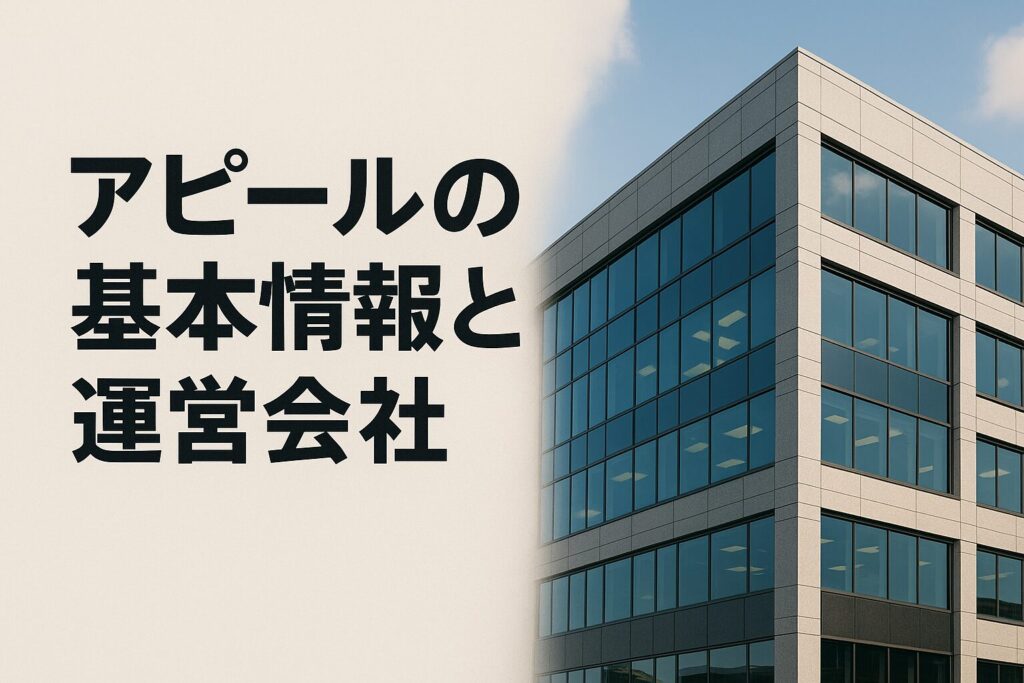 アピールの運営会社