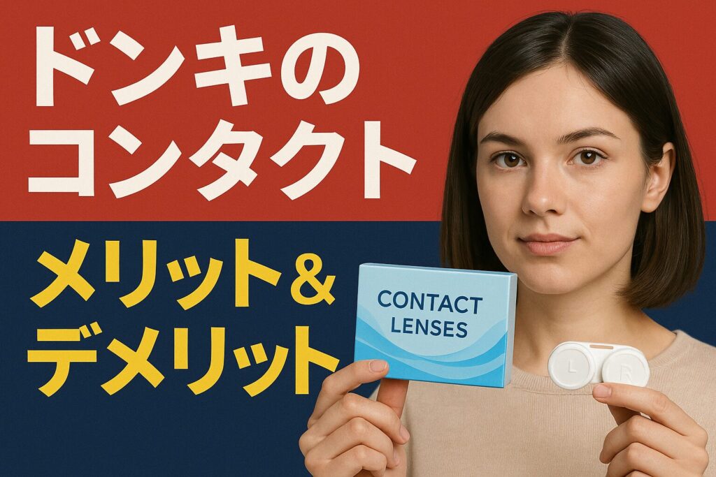 ドンキのコンタクトレンズのデメリット