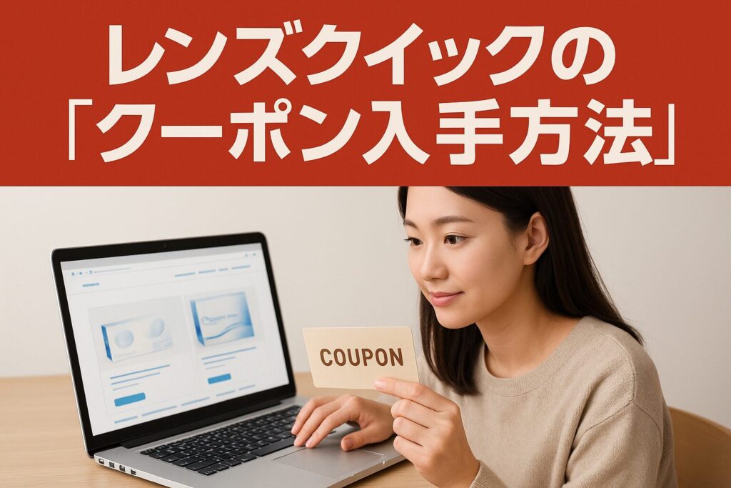 レンズクイックのクーポン