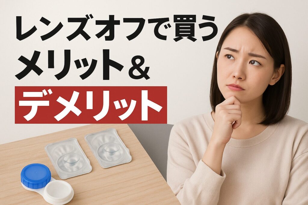 レンズオフのメリットとデメリット