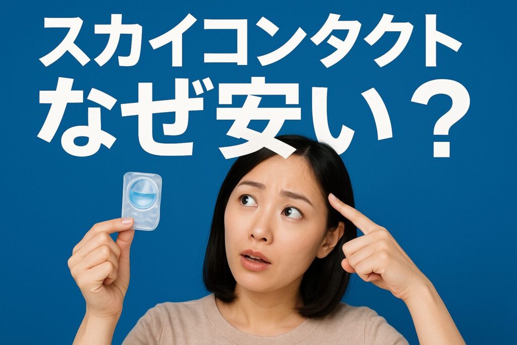 スカイコンタクトはなぜ安い