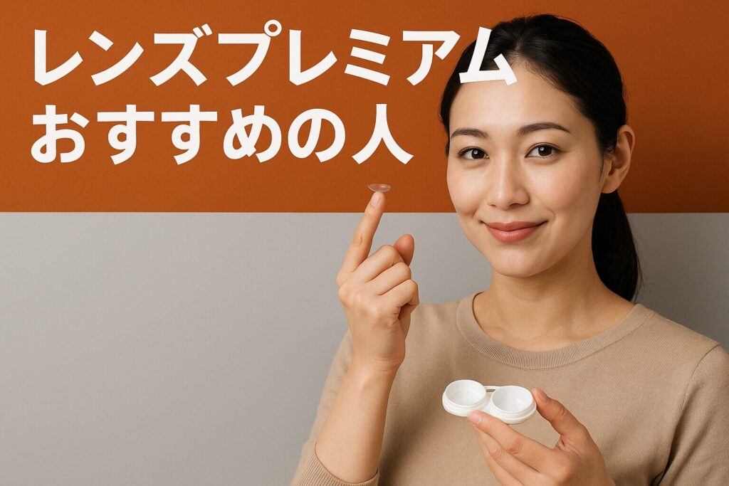 レンズプレミアムのおすすめの人