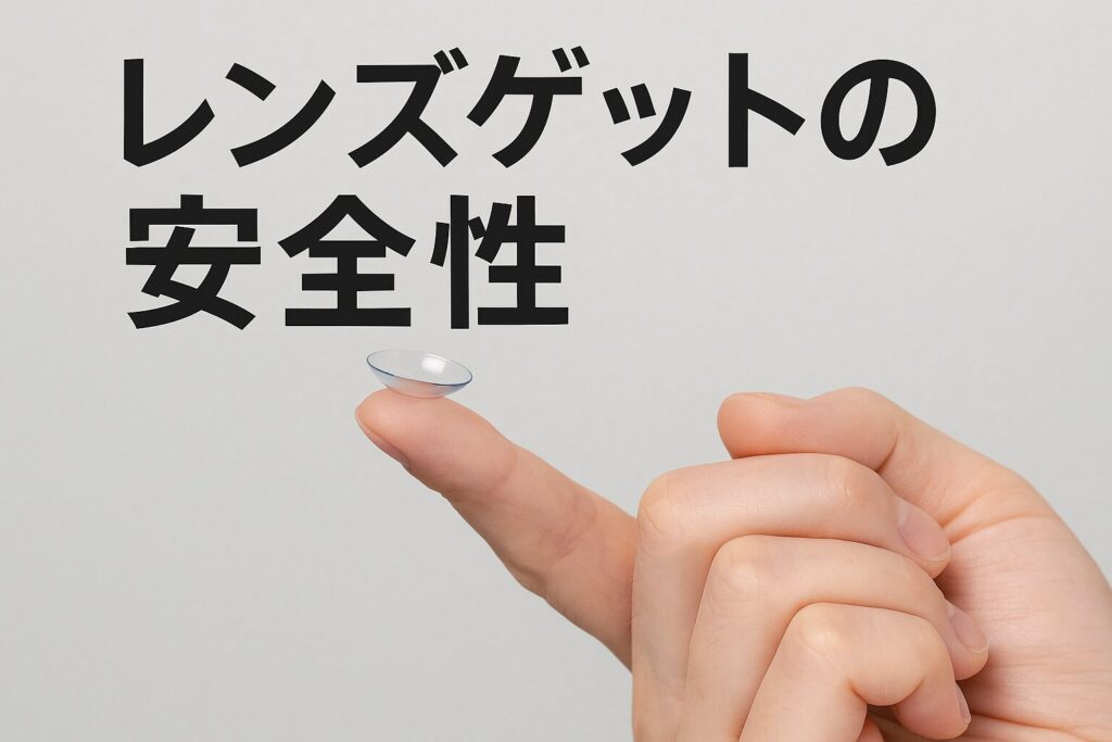 レンズゲットの安全性