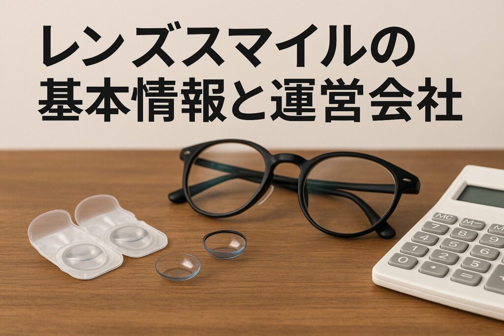 レンズスマイルの運営会社