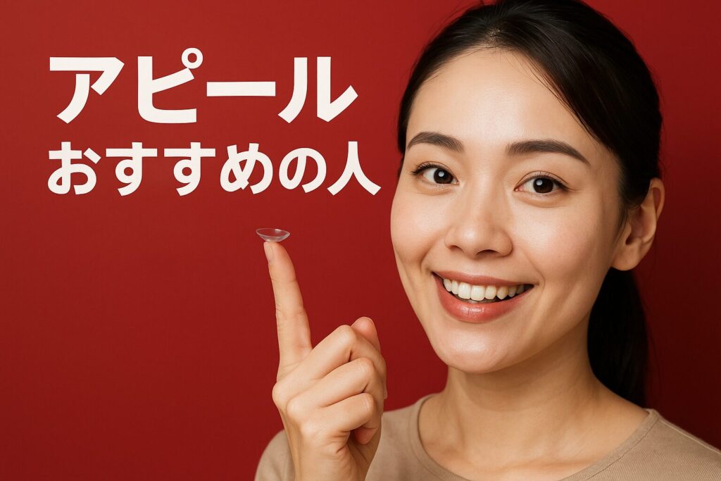 アピールのおすすめの人