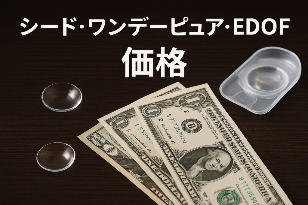 シードワンデーピュアEDOFの価格