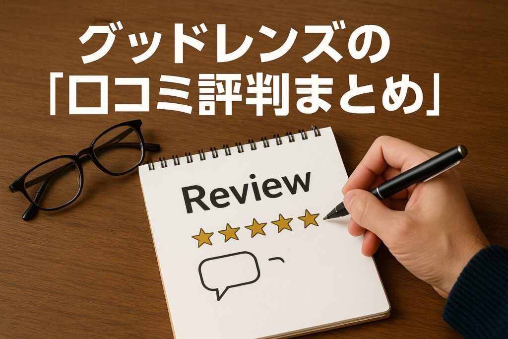 グッドレンズの口コミ評判