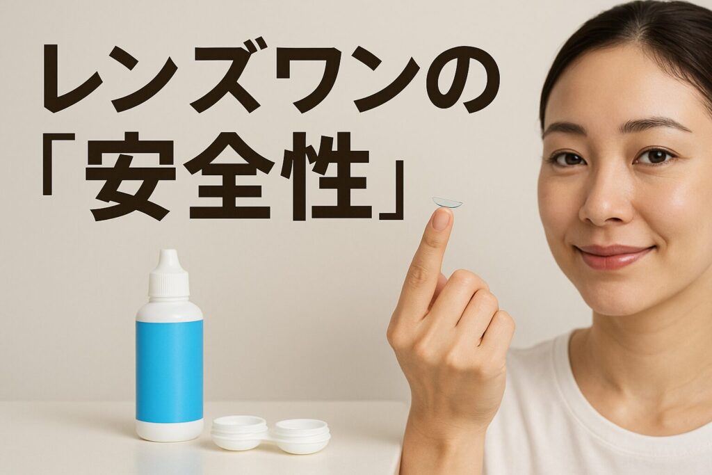 レンズワンの安全性
