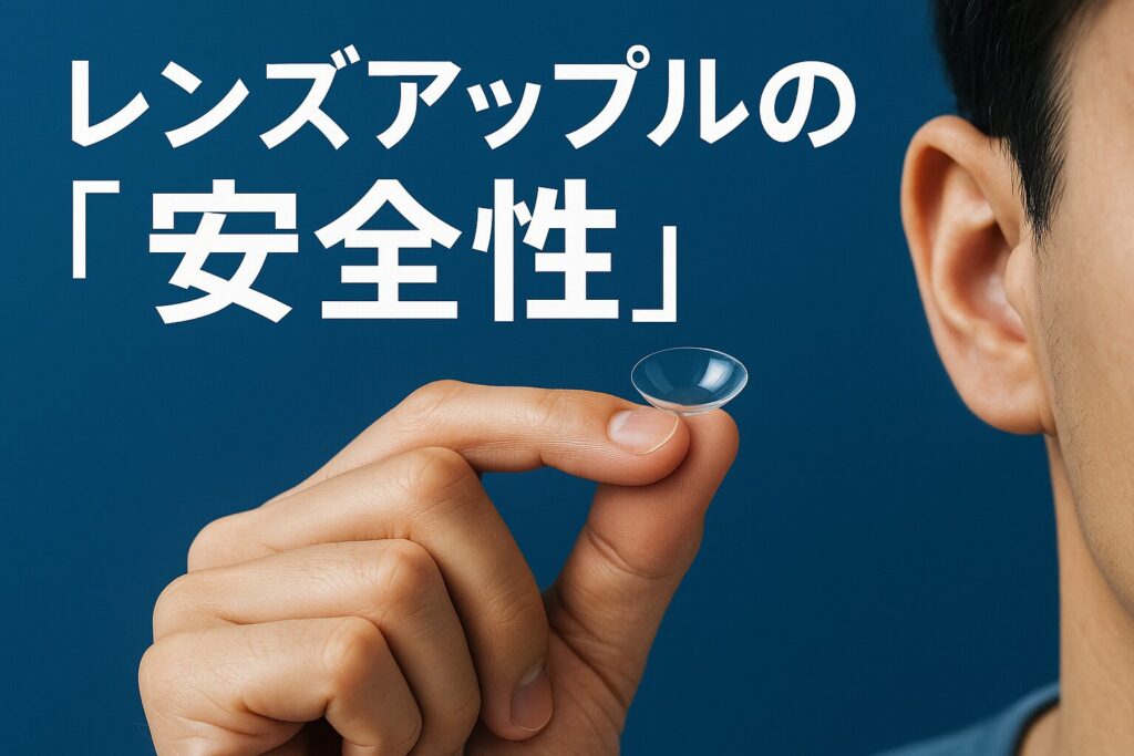 レンズアップルの安全性
