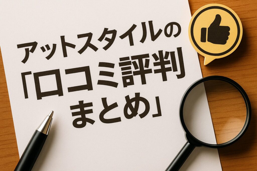 アッとスタイルの口コミ評判