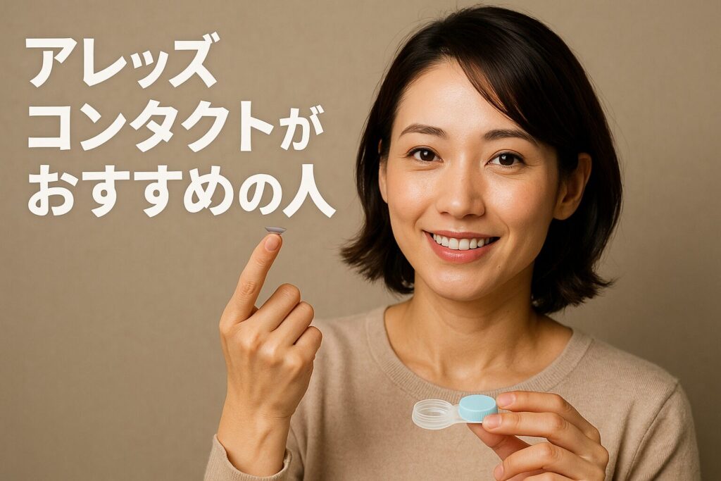 アレッズコンタクトがおすすめの人